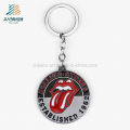 La promotion faite sur commande antique Keychain d&#39;émail rouge de langue de Rolling Stones